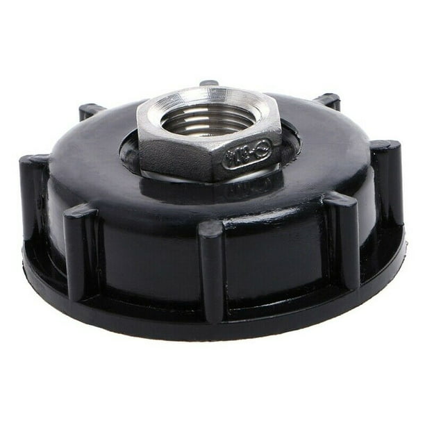 Gallon IBC Tote Tank Drain Adapter Coarse Thread 2 To 3//4 Garden Hose